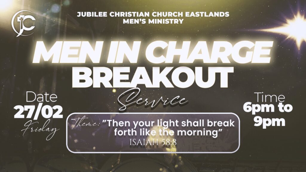 Men in Charge Breakout Service